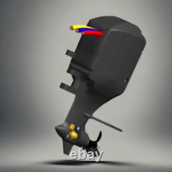 18 Racing 400 Outboard Motor Model Toy High-Detail Boat Engine ReplicaXc