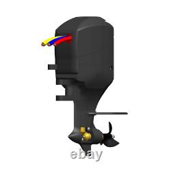 18 Racing 400 Outboard Motor Model Toy High-Detail Boat Engine Replica