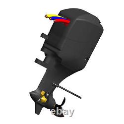 18 Racing 400 Outboard Motor Model Toy High-Detail Boat Engine Replica