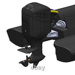 18 Racing 400 Outboard Motor Model Toy High-Detail Boat Engine Replica