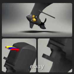 18 Racing 400 Outboard Motor Model Toy High-Detail Boat Engine Replica 18 Racing 400 Outboard Motor Model Toy High-Detail Boat Engine Replica