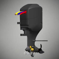 18 Racing 400 Outboard Motor Model Toy High-Detail Boat Engine Replicajb