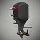18 Racing 400 Outboard Motor Model Toy High-detail Boat Engine Replicajb