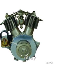 1906 HARLEY REPLICA VTWIN DECOR ENGINE Motor Only FULL SCALE BOARD TRACK INDIAN