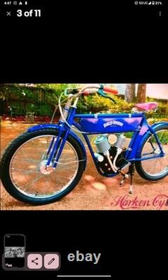 1906 HARLEY REPLICA VTWIN DECOR ENGINE Motor Only FULL SCALE BOARD TRACK INDIAN