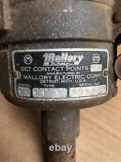 1928 1929 1930 1931 Model A/B Ford Mallory Distributor Engine Motor 32 32 30 29