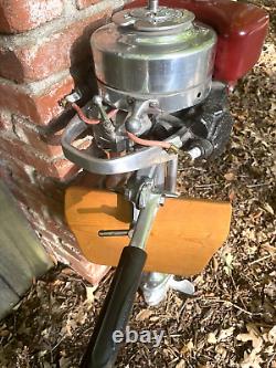 1928 Evinrude Elto Opposed Twin Engine Boat Motor Model Number 307-02484