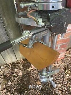 1928 Evinrude Elto Opposed Twin Engine Boat Motor Model Number 307-02484