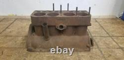 1928 Ford Model A 4 Cylinder Engine Motor Block A 15950 Rare 5 Cam Bearings