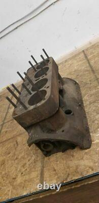 1928 Ford Model A 4 Cylinder Engine Motor Block A 218864 Rare 5 Cam Bearing