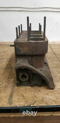 1928 Ford Model A 4 Cylinder Engine Motor Block A 218864 Rare 5 Cam Bearing
