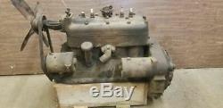1929 Ford Model A 4 Cylinder Engine Motor Block A1895686 Turns Free Compression