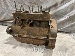 1930 Ford Model A 4 Cylinder Engine Motor Block A40953 Stuck