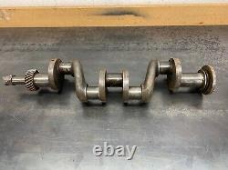 1932 Original Ford Model-B 4-Cylinder Unbalanced Crankshaft with hand crank ratc