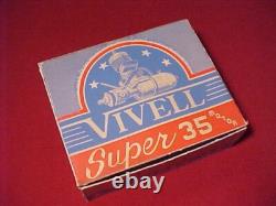 1940's Vivell Motors Super 35 Model Airplane Engine Last One New Old Stock