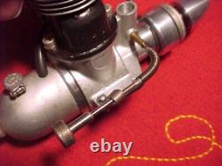 1940's Vivell Motors Super 35 Model Airplane Engine Last One New Old Stock