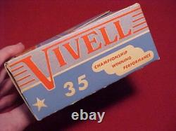 1940's Vivell Motors Super 35 Model Airplane Engine Last One New Old Stock