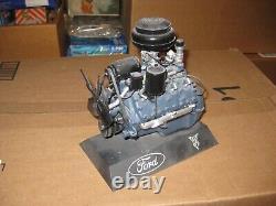 1948 Ford V8 Engine Block 16 Scale Model Car Motor Built Hawk Classic