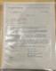 1954 Ford Motor Co Industrial Engine Blueprint Lot Model 120 Flywheel Housing
