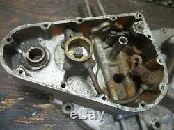 1955 Panther M100 Model 100 Engine Motor Bottom End Crank Cases Left Right Case