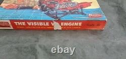 1960 Renwal VISIBLE V-8 ENGINE Motorized 1/4 SCALE MODEL KIT New Old Stock