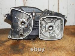 1972 1973 Husqvarna 450 Wr Center Crank Cases Engine Motor Model # 2024 Vintage