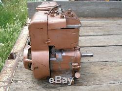 1974 Briggs & Stratton Model 100 4 HP Engine Motor Cart Mini Compressor Tiller