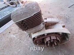 1974 cz 175 model 477 engine motor crank cases transmission