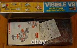 1977 Revell Visible V8 Operating Engine Paintless Model Kit