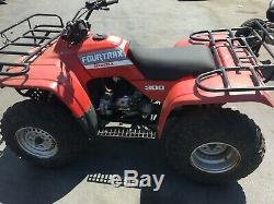 1988 Honda Trx 300 Fourtrax Engine Motor 4x4 Four Wheel Drive Model