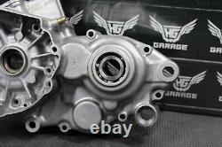 1989 Suzuki Rm80 Model K Oem Left Engine Motor Crankcase Crank Cases Block