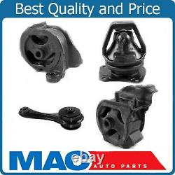 1990-1993 Accord 4pc Engine Motor Trans Mount EX Model M/T 4 Pc Mount Kit