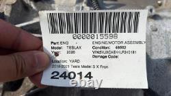 19-20 Model X Front Drive Unit Engine Motor Raven 1478000-00-D FOR PARTS ONLY
