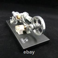 1PC Hot Air replace Engine Model Toy Mini Motor Generator Toy QX-FD-03-M#SS