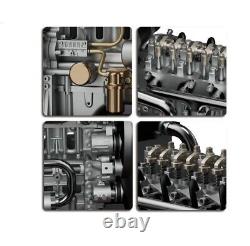 1 10 Full Metal Mini L4 4 Cylinder Engine Diesel OHV Inline Model Kit 300+PCS