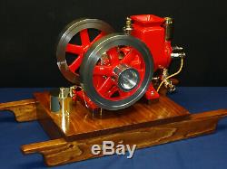 1/2 Scale Breisch Olds gas powered model Hit and Miss engine motor, Show Quality