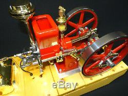 1/3 Scale Associated gas powered model Hit and Miss engine motor, antique &