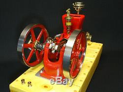 1/3 Scale Associated gas powered model Hit and Miss engine motor, antique &