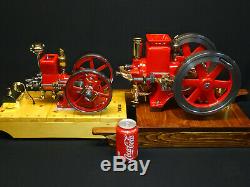 1/3 Scale Associated gas powered model Hit and Miss engine motor, antique &