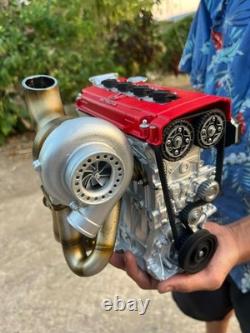1/3 Scale Honda B-Series Turbo Engine Model