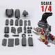 1/4 Scale Top Fuel Hemi Supercharged Engine 14.8 Resin Display Model Kit