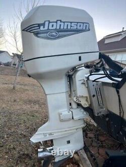 2000 Johnson 200 hp Ocean Pro Outboard Boat Motor Engine 25, Model J200VXSSS