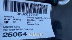 2012-2020 Tesla Model S Engine Motor Rear Large Drive Unit SPORT 1002633-01-Q