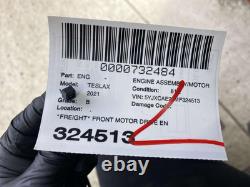 2015 2021 Tesla Model X Oem Front Motor Drive Engine 81k Miles 1478000-01-d