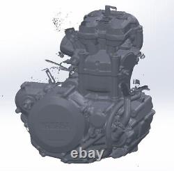 2015 Yamaha WR450F WR 450 Engine Motor low hour Includes 3D scan CAD Model