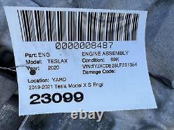 2016-2020 Tesla Model S X Electric Engine Motor Rear Small Drive Unit Assembly