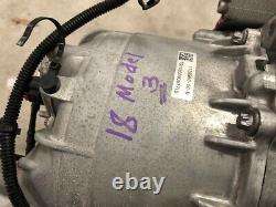 2017-2019 Tesla Model 3 Awd Rear Drive Engine Motor Electric Unit Oem 17 18 19