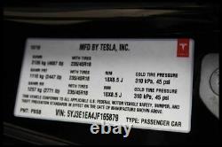 2019 Tesla AWD Model 3 Rear Suspension Drop Out Motor Engine Drivetrain Gearbox