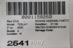 2020 2024 Tesla Model Y Awd Front Drive Unit Engine Motor Oem 112096010h
