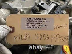 20-21 Tesla Model S Awd Front Engine Drive Electric Motor Unit Oem Lot3332